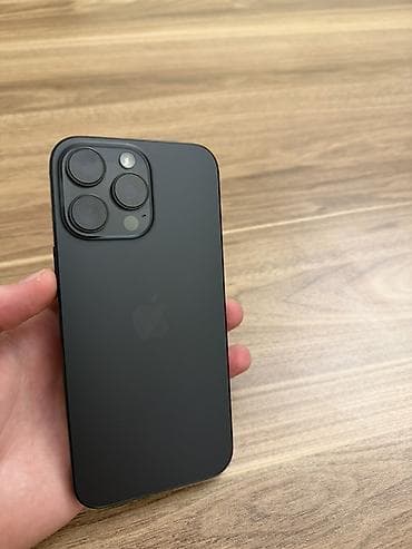 iphon 14 pro: IPhone 16 Pro Max, 512 GB, Qara, Barmaq izi, Face ID — 2