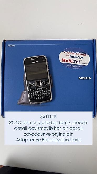 ТВ и видео: Nokia E72, цвет - Черный, Кнопочный — 2