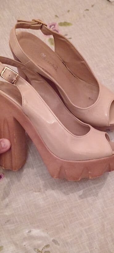 kisiler ucun gumus sepler: Ölçü: 36, rəng - Bej, İşlənmiş — 3