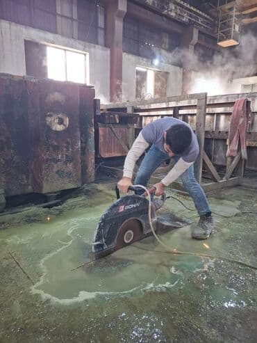 Beton Kəsmə xidməti - Səssiz və vibrasiyasız diamant disk