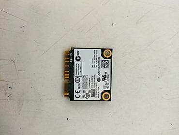 ipjone x: Intel WLAN mini PCIe Wi‑Fi adapter - İstehsalçı: Intel - Form faktor — 2
