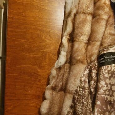 шуба: Натуральная норковая оригинальная шуба с раскошным капюшоном — 7