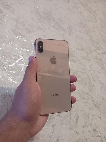 IPhone Xs Max, 64 GB, Qızılı, Face ID — 1