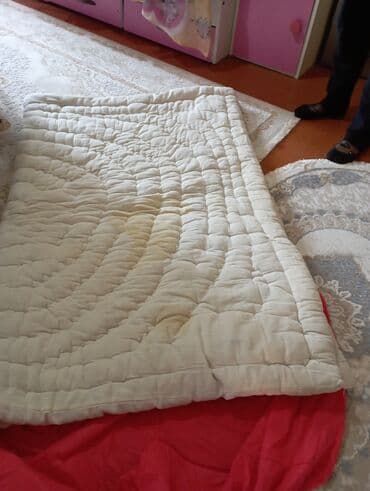 Матрасы: Б/у Для взрослых Односпальное Зимнее Шерсть Одеяло, Платная доставка — 2