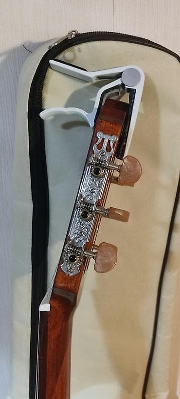 Гитары: Elektro-akustik klassik gitara + çantası - Korpus: kəsimli (cutaway) — 5
