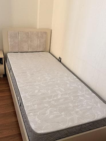 İşlənmiş, Təknəfərlik çarpayı, Bazasız, Matras ilə, Siyirməsiz — 3