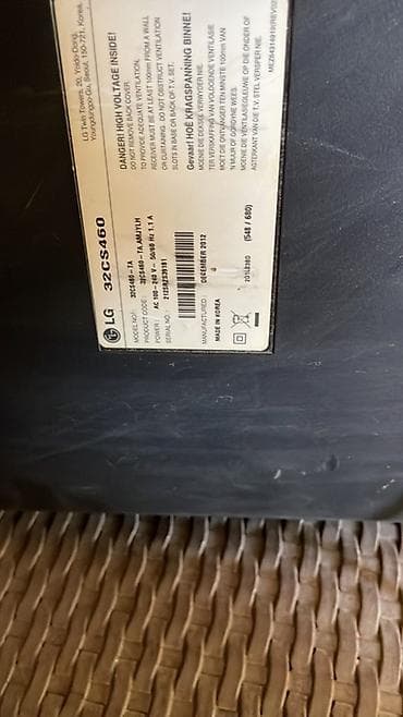 arcelik televizor: LG 32CS460 – 32 düym LCD TV Texniki xüsusiyyətlər: - Ekran: 32", LCD — 4