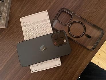 iphone 8 plus sumqayıt: IPhone 16 Pro, 256 GB, Black Titanium, Face ID — 2