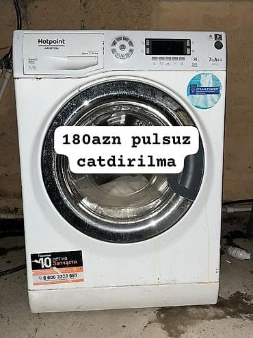 Hotpoint Ariston paltaryuyan maşın - Ön yükləmə - Yuma tutumu: 7 kq -