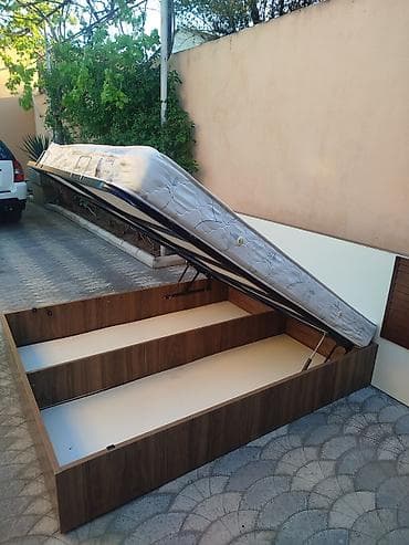Çarpayılar: İkinəfərlik çarpayı, Bazalı, Matras ilə, Siyirməsiz — 2