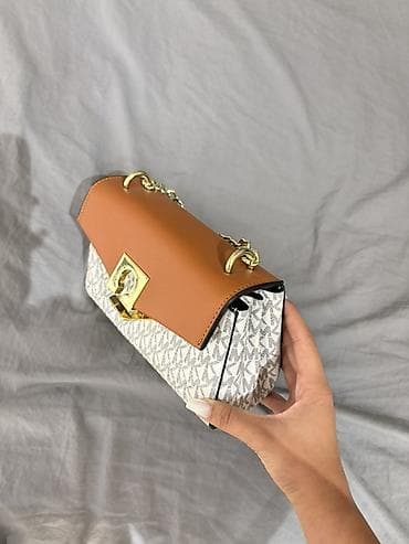 Michael Kors qadın çantası - Model: MK loqolu çiyin/əl çantası - — 2