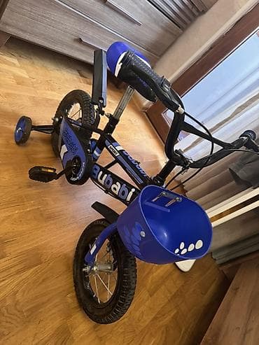 Yeni İki təkərli Uşaq velosipedi 12", Pulsuz çatdırılma — 2