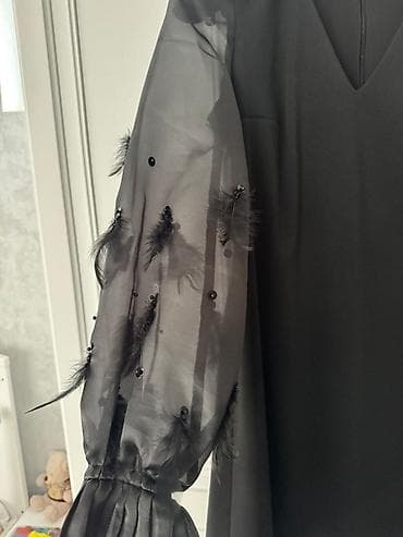 koja donlar: Qara ziyafət donu Veziyyet- yaxşı - Model: A-kəsim, dizə yaxın — 2