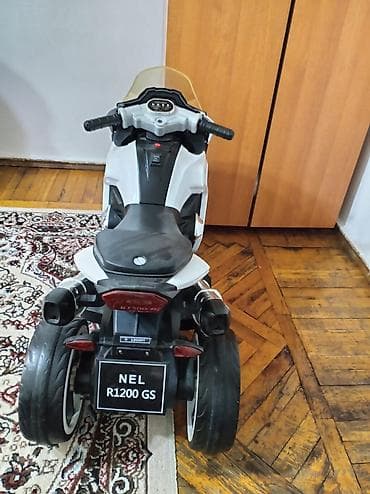 турбо аз мотоциклы: Uşaq üçün elektrikli üçtəkərli motosiklet – NEL R1200 GS stili - Güc — 3