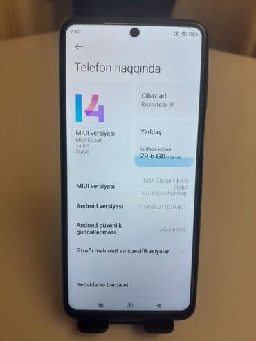 Lincoln: Redmi Note 9S, 128 ГБ, цвет - Голубой, Сенсорный — 5