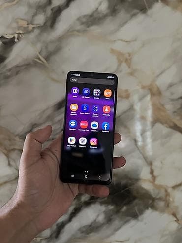 apple ipad mini 5: Samsung Galaxy A32, 128 GB, rəng - Qara, Barmaq izi, Face ID — 3