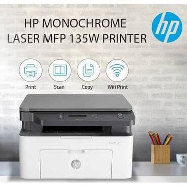 🖨 HP LaserJet MFP 135w – AĞ-QARA LAZER PRİNTER (Wi-Fi) 🔹 Vəziyyəti lalafo.az -da 🖨 HP LaserJet MFP 135w – AĞ-QARA LAZER PRİNTER (Wi-Fi) 🔹 Vəziyyəti
