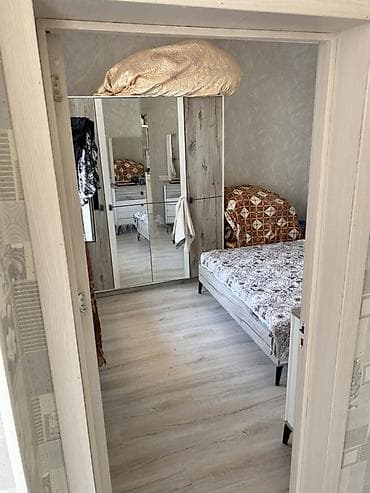 basavik satisi: 2 otaqlı həyət evi - Plan: koridorlu giriş, geniş qonaq otağı, yataq — 9