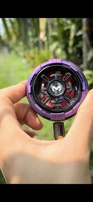 Audio: Mobil oyun soyuducusu – maqnitli dairəvi dizayn, bənövşəyi korpus — 1