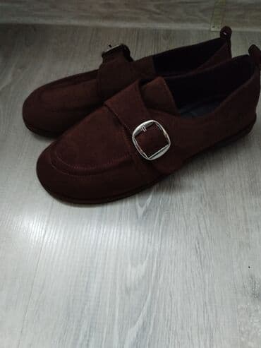 Tərliklər: Məhsul: “The Row” brendi gadin mokasinləri - Material: yumşaq süet — 5