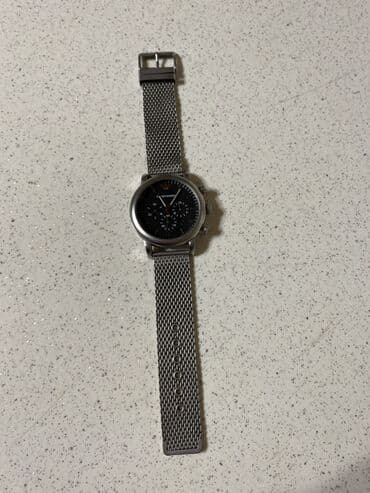 tw8 max smartwatch: İşlənmiş, Qol saatı, Emporio Armani, rəng - Gümüşü — 3