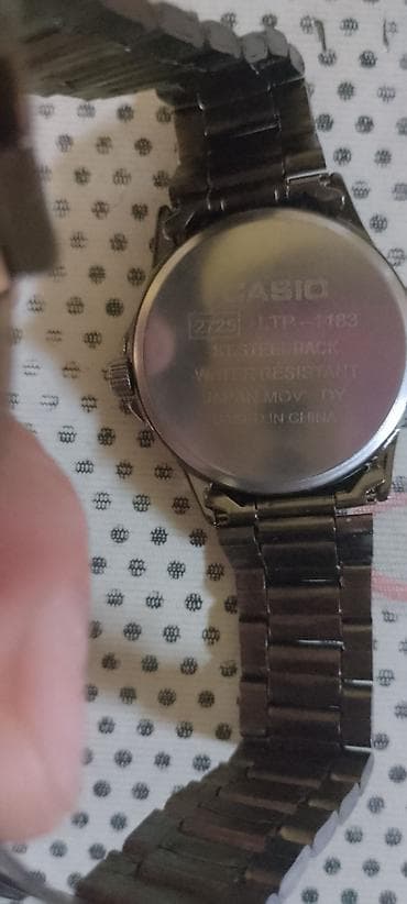 Смарт часы: Наручные часы, Casio, цвет - Черный — 2