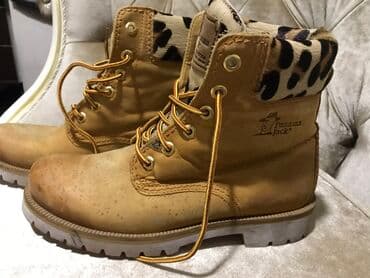 винтажные мужские ботинки: Натуральная кожа — 1