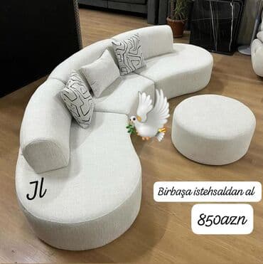 Divan və masa dəstləri: Künc divan, Yeni — 1