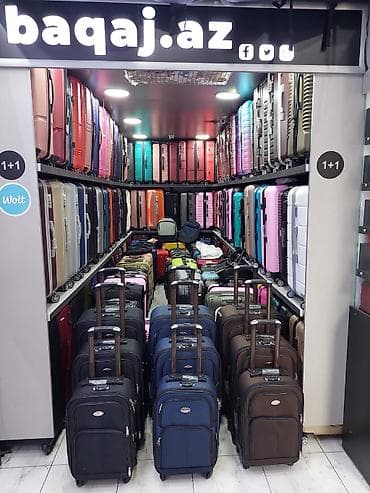 Sərnişin baqajları və səyahət çemodanları - Material: möhkəm ABS və