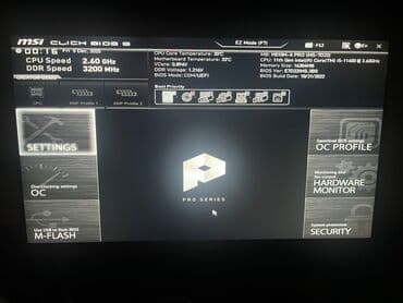 Kompüter və noutbuk aksesuarları: Texniki göstəricilər: 	•	CPU: Intel Core i5-11400 (6 nüvə, 12 thread — 4