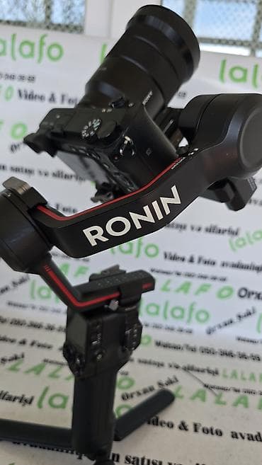 irşad honor x9a: DJI Ronin RS3 üzərində Sony A6400 və Sony 18-105 zum abiyektif lə Tam — 3