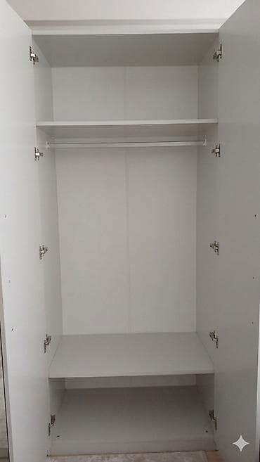açilan stol: İşlənmiş, 4 qapılı, Siyirməli, Boz, Açılan, Düz dolab — 3