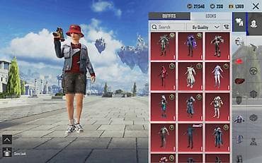 north face kurtka: PUBG Mobile oyun hesabı Xüsusiyyətlər: - Geniş “Outfits” — 3