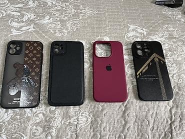 mini ats: 4 eded kabro 15 manat IPhone üçün 4 ədəd qoruyucu örtük dəsti - Model — 1