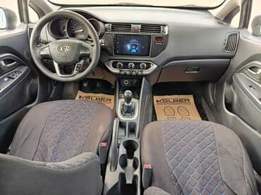 kvadrasikl satisi: Kia Rio sedan – qara rəng, 4 qapılı, kompakt şəhər avtomobili satılır — 5