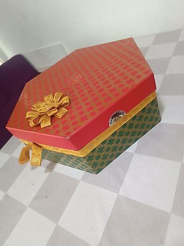 kremli tort: Hədiyyə qutusu, rəng - Qırmızı — 5
