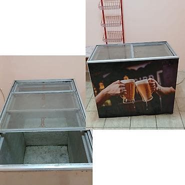Стеклянный морозильник