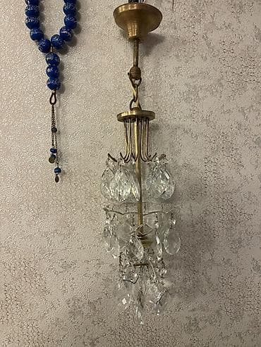 şekler: Çılçıraq, 1 lampa, Metal — 4