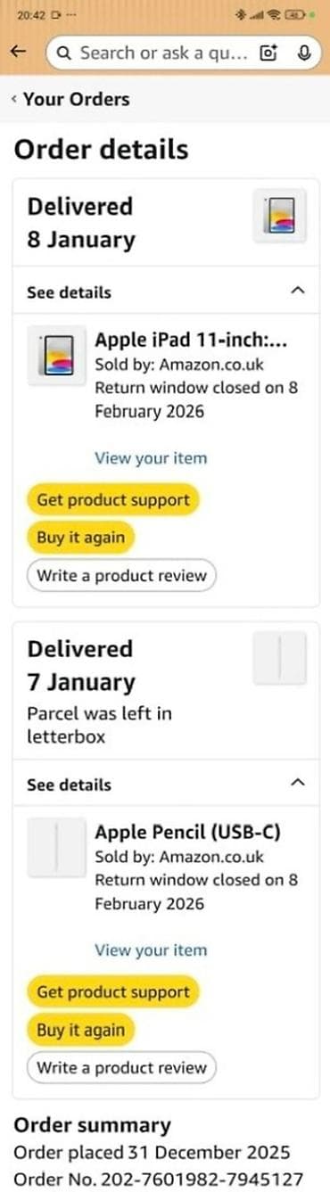 ipad 2: ORİGİNAL YENİ BAĞLI QUTUDA Apple Pencil USB-C Stilus Qələm İpad üçün — 6