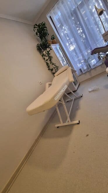 Yeni, Kosmetoloji kuşetka, Qatlanan, rəng - Ağ