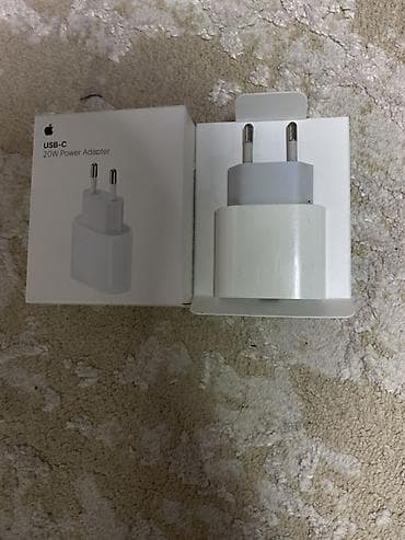 apple qulaqliq: Simsiz şarj cihazı Apple, 20 Vt, Yeni — 2