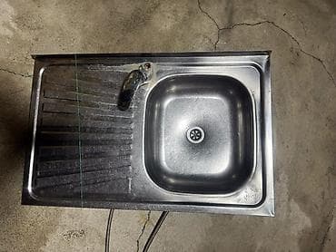 Ворота и комплектующие: Б/у Квадратная Кухонная мойка, Нержавейка, Самовывоз — 1