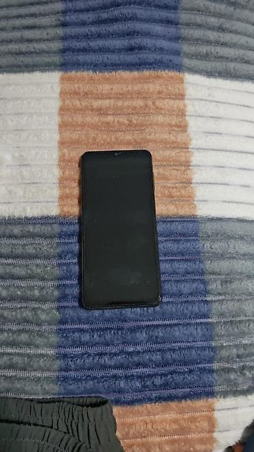 Kompüter, noutbuk və planşetlər: Samsung Galaxy A12, rəng - Qara, Barmaq izi — 1