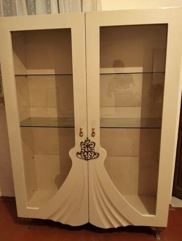 пожарный щит в комплекте цена: Стеклянная витрина-шкаф, Новый — 1