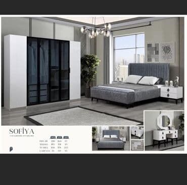 yatag dedi: 2 təknəfərlik çarpayı, Dolab, Termo, Komod, Türkiyə, Yeni — 17