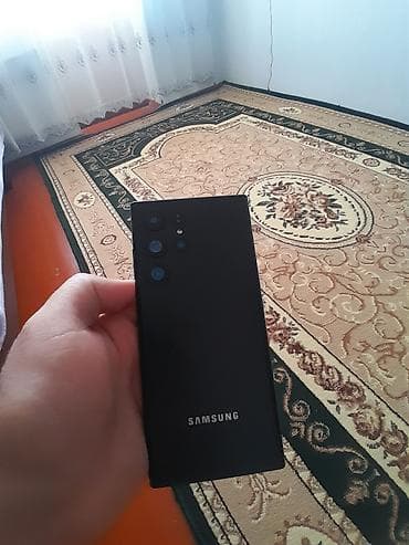 telvonlar: Samsung Galaxy S22 Ultra, rəng - Qara, Qırıq — 1