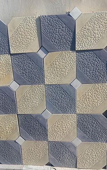 ev temiri kreditle: Tamet (bardür və dekorativ daş) döşəmə xidməti - Həyət, giriş, qaraj — 2