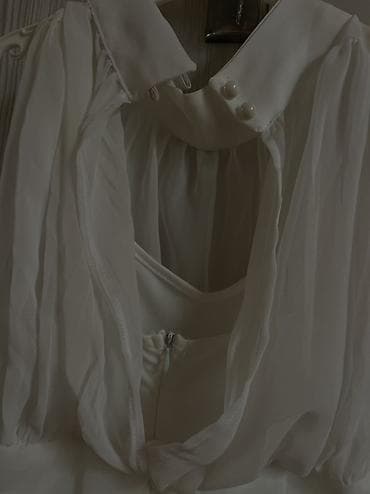 şifon donlar: Ağ rəngli, şifon qadın donu. Xüsusiyyətlər: - Material: çoxqatlı — 3