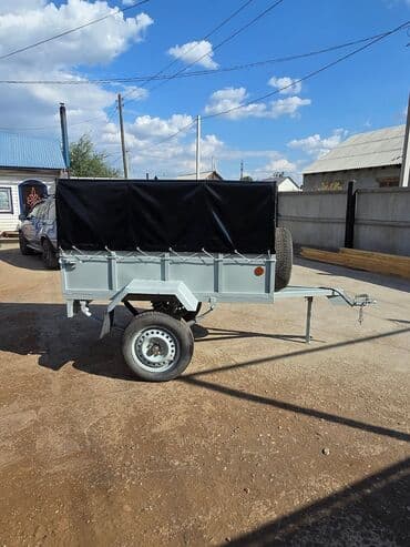 чемодан с инструментами для автомобиля: Yük qoşqusu – yüngül avtomobillər üçün - Tək oxlu, möhkəm metal — 2