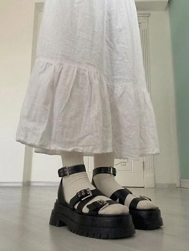 botinkalar 39: Bershka, Ölçü: 39, rəng - Qara, İşlənmiş — 3